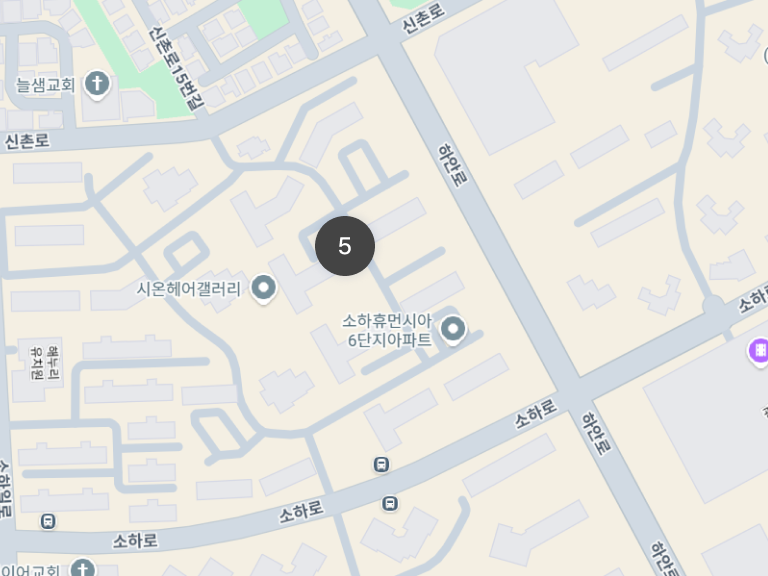 지도 축척 축소